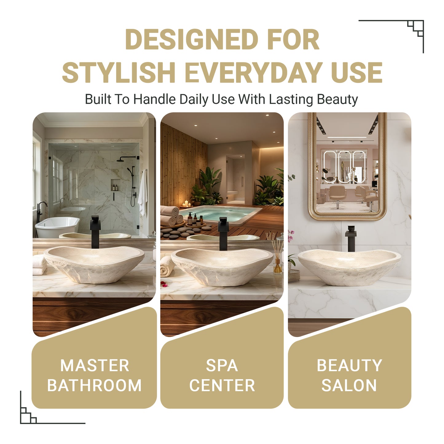 OVAL CHISELED NATURAL STONE VESSEL SINK